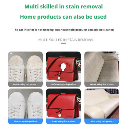 150ml Foam Cleaner All-purpose Deep Cleaning Spray for Car Interior Leather Plastic & Fabric Car Bathroom & Sofa Cleaning Tools
