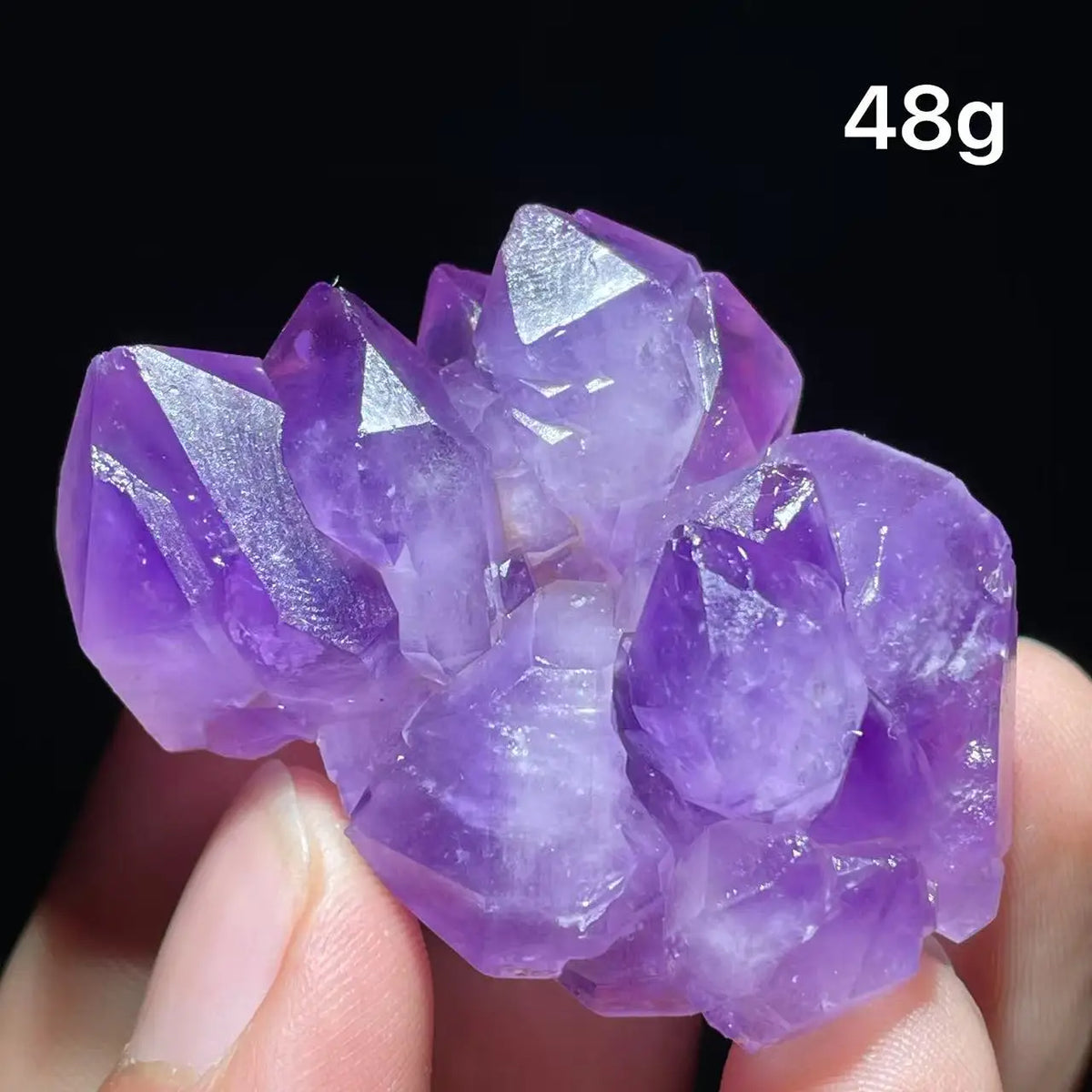 100% Natural Amethyst Flower Clusters, Raw Stones, Mineral Specimens from Madagascar