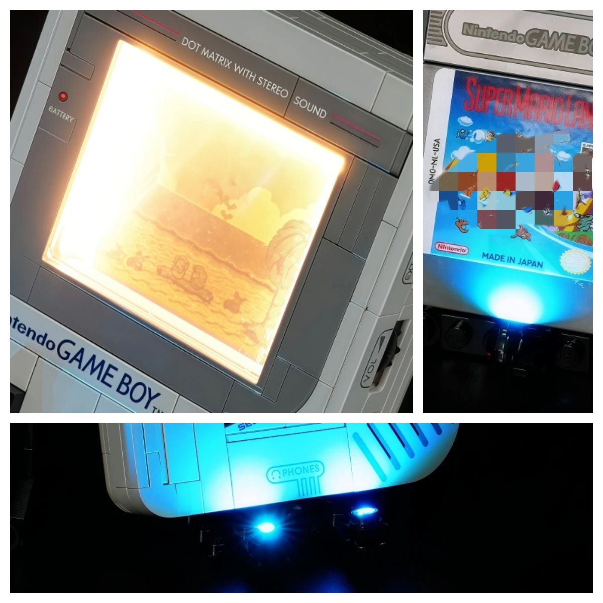 LED Lighting For LEGO 72046 Game Boy DIY Decorative Lamp Not Include Lego Building Blocks Set ﻿