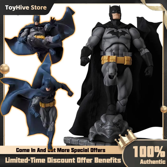 In Stock CT Toys Batman Hush Blue Version Mafex 105 Black Version Dc Bat Man Anime Action Figure Figurine Model Statue Toys Gift
