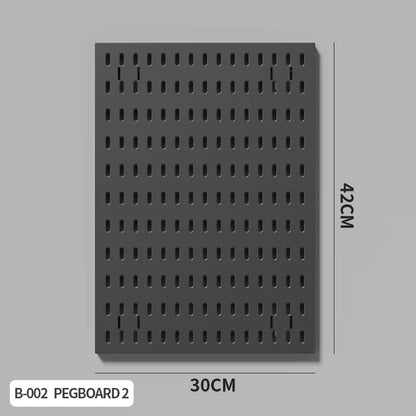 No-Drill Gaming Room Pegboard, Wall Organizer for Controller, Headphone & Keyboard Stand, Multi-Functional Display Storage Rack