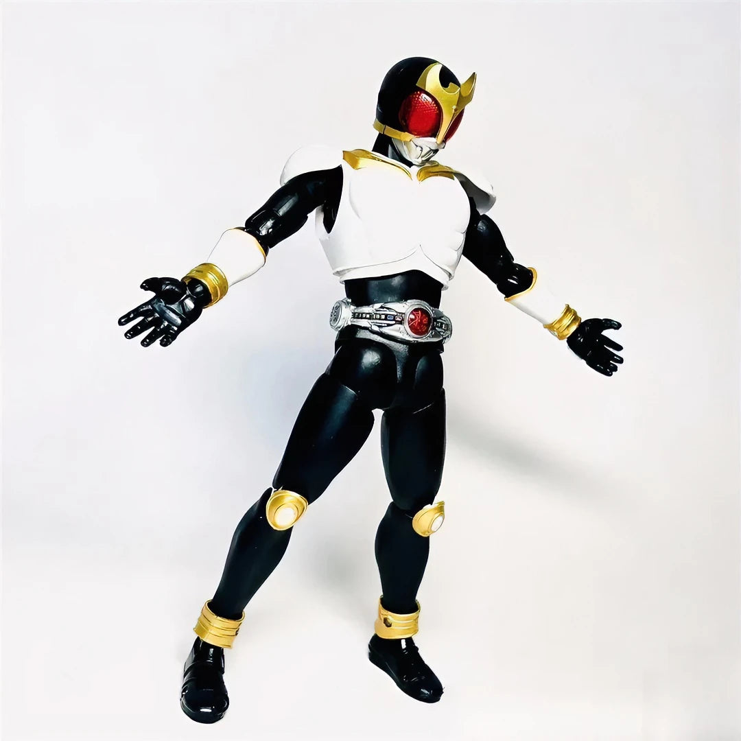 KO Kamen Rider Kuuga Growing Form SHF True Bone Carving 50th Anniversary Action Figure Articulated PVC Collectible Model Gift