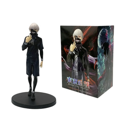 3 Styles Anime 18-20cm Tokyo Ghoul Figures ghoul Mask Kaneki Ken Action Model Pvc Desktop Statue Ornament Collection Toys Gifts
