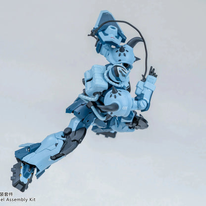 1/144 Ms-07b-3 Gouf Custom In Stock Nd Vol.2 Blue Mecha Assembly Model Kit | Reverse Workshop Collectable Toy Action Figure Gift
