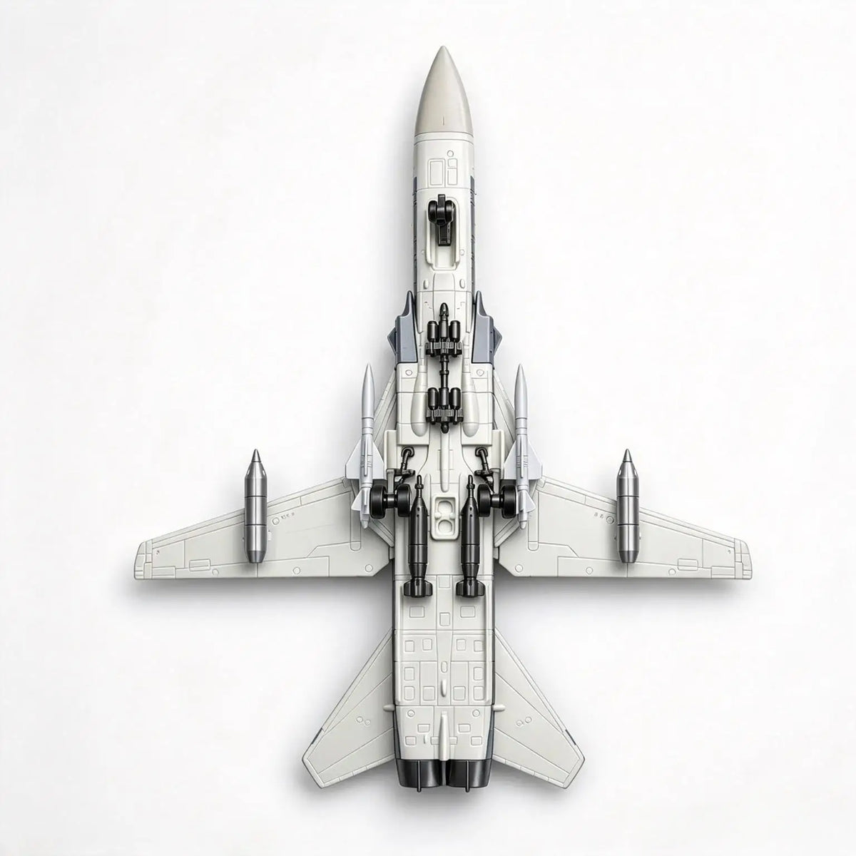 1/72 Su-24 Fencer Plastic Assembly Model Russian Fighter Jet Open Cockpit & Detachable Missiles ABS Aircraft Kit Gift