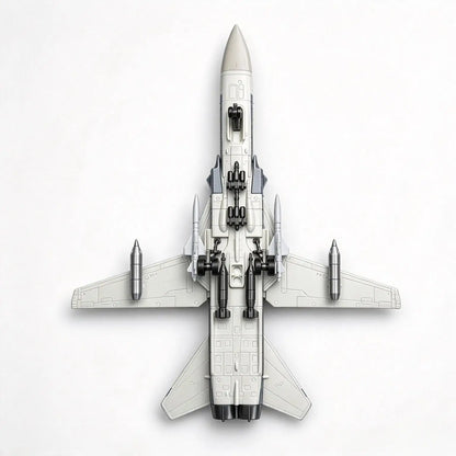 1/72 Su-24 Fencer Plastic Assembly Model Russian Fighter Jet Open Cockpit & Detachable Missiles ABS Aircraft Kit Gift