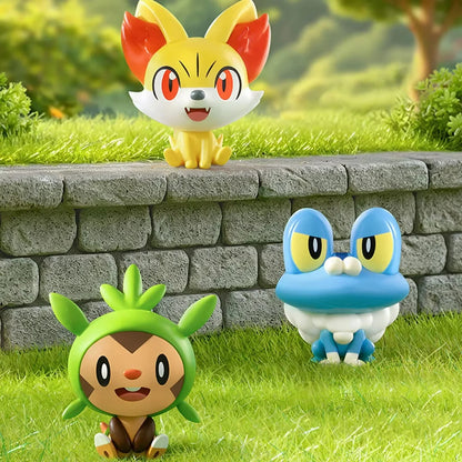 Genuine Funism X Pokémon Palmsize Wonders First Partner 30th Anniversary Blind Box Series Bulbasaur Squirtle Charmander Toy Gift
