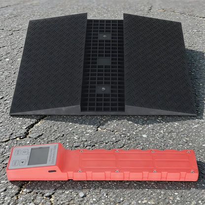 1Set 1500Kg Vehicle Scales Safe Weighing W/ Matching Ramp For RV Caravan Motorhome Camping Portable Axis Scale Auto Accessories