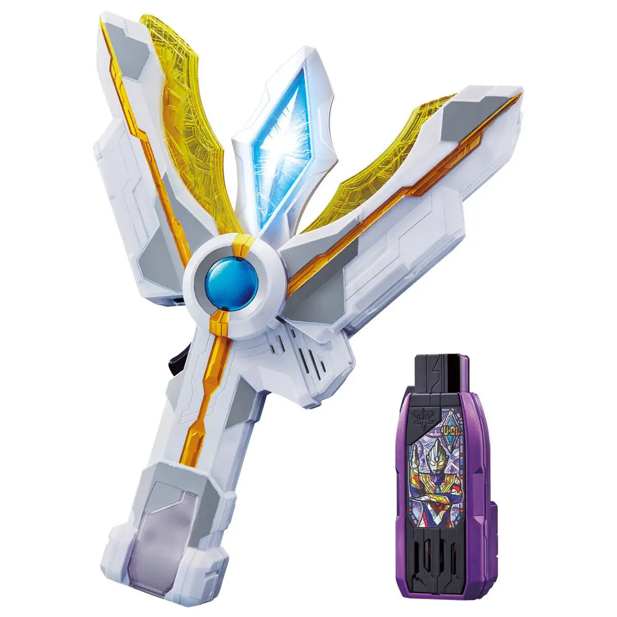 Bandai Dx Ultraman Trigger Super Best Guts Sparklence Transformation Device Anime Collectible Toy For Adult Collection