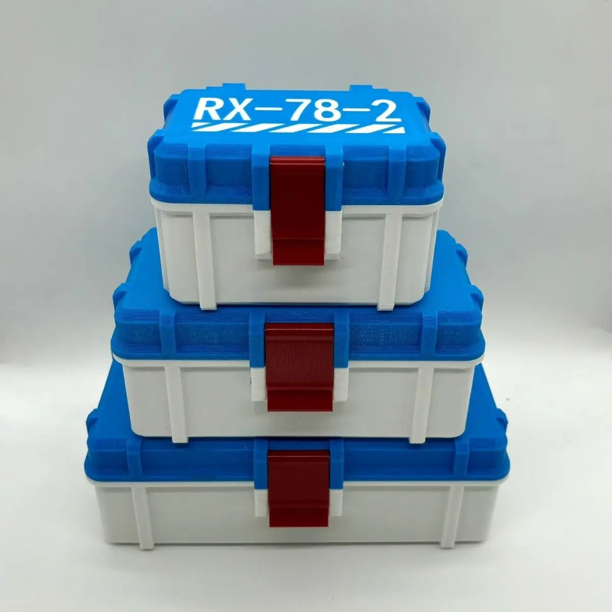 Gundam Original RX-78 Model Tool Unicorn Storage Box Stationery Pencil Case Pliers Tool Box Storage Box