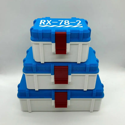 Gundam Original RX-78 Model Tool Unicorn Storage Box Stationery Pencil Case Pliers Tool Box Storage Box