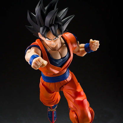 BANDAI S.H.Figuarts Dragon Ball Z Son Goku Kind-hearted Saiyan 3.0 New Body Original Figure  Cell Saga Dynamic Shoulder In Stock