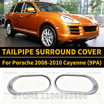For Porsche 2008 2009 2010 Cayenne (9PA) Tailpipe Surround Cover OEM 95550583700 95550583800 95550583800U90 95550583700U90