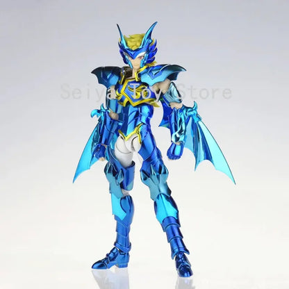 In Stock Ex Saint Seiya Xc Stars Saint Seiya Cloth Myth Ex Marina Scylla Io Pvc Metal Armor Cloth Action Figure Toys blue Silver