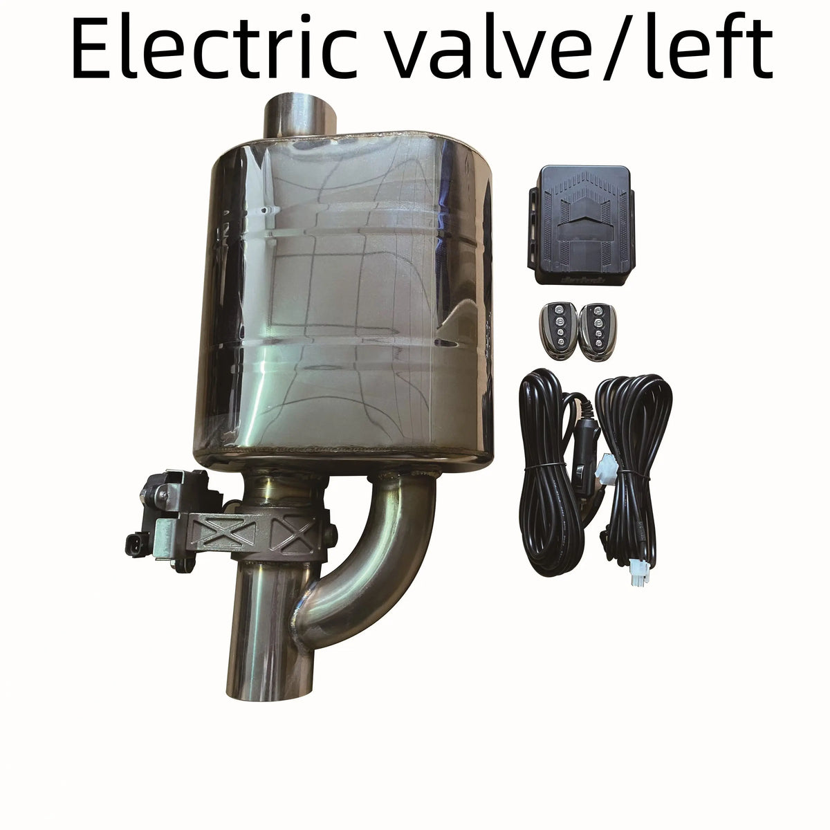 Remote Control Device for Tail Section Variable Sound Exhaust Cut-Off Valve of Automobile Universal Exhaust Valve 51 63 76mm