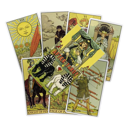 After Tarot Cards Rider English Version Oracle Board Game for Family Party