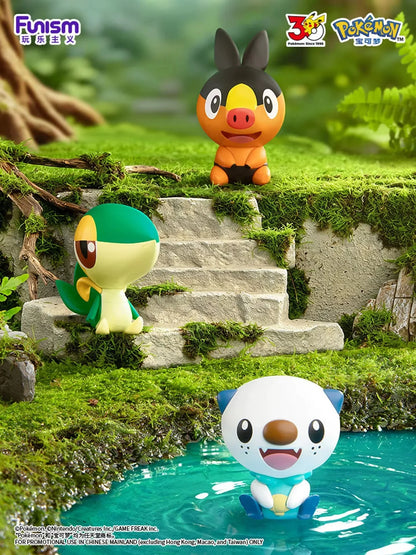 Genuine Funism X Pokémon Palmsize Wonders First Partner 30th Anniversary Blind Box Series Bulbasaur Squirtle Charmander Toy Gift