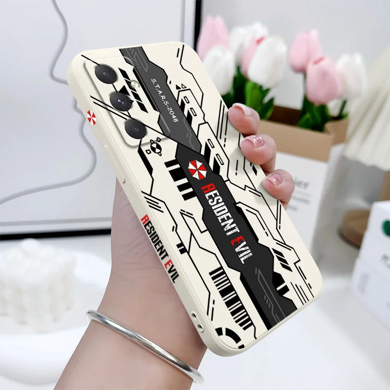 Resident evil Phone Case For Samsung Galaxy A55 A35 A25 A15 A56 A36 A26 A16 A06 A05 A05S A54 A34 A24 A14 A04 A04S A04E 4G 5G C
