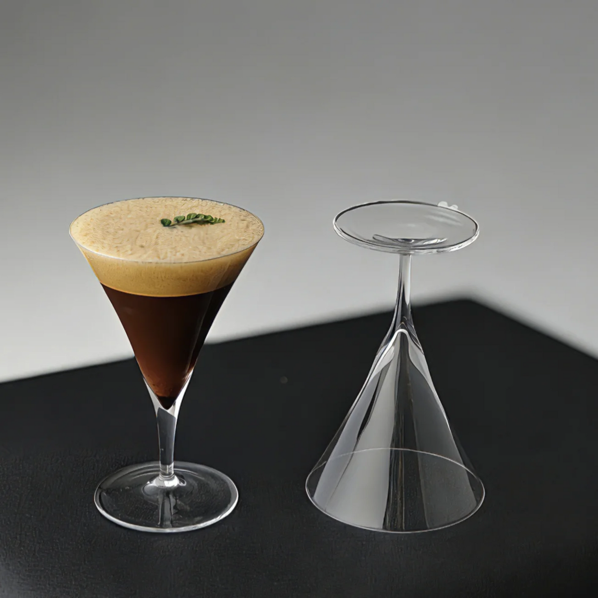 Japanese-style Kimura Low-Footed Martini Glass Dry Martini Cocktail Glass High-Quality Triangular Glass