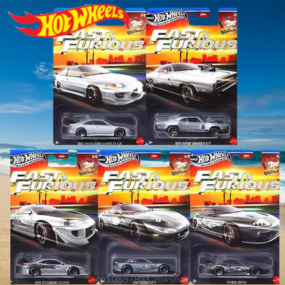 Hot Wheels HNR88 Gdg44 Fast & Furious 6q 1:64 Genuine In Stock 1970 DODGE TOYOTA SUPRA Diecast Model Car For Fans Gifts