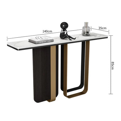 Italian Luxury Console Table Modern Minimalist Glam Premium Console Table For Hallwy Entrance Woonkamer Tafel Furniture