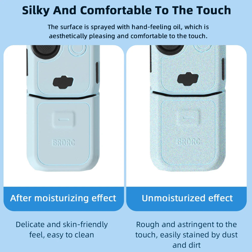 New DJI OSMO Pocket3 Silicone Case scratch-resistant lens protection cover suitable for DJI OSMO Pocket3 outer shell accessories