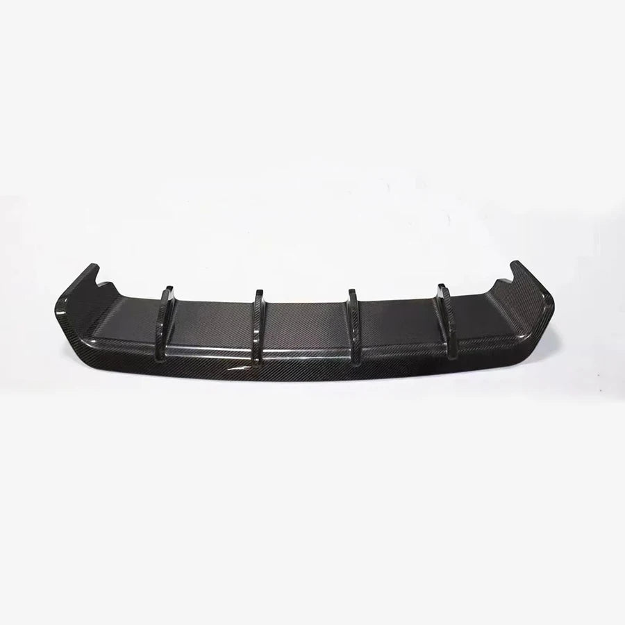 For Porsche Cayenne 958.2 2017+ GTS Carbon Fiber Car Rear Bumper Diffuser Rear Splitters Spoiler Back lip body kit