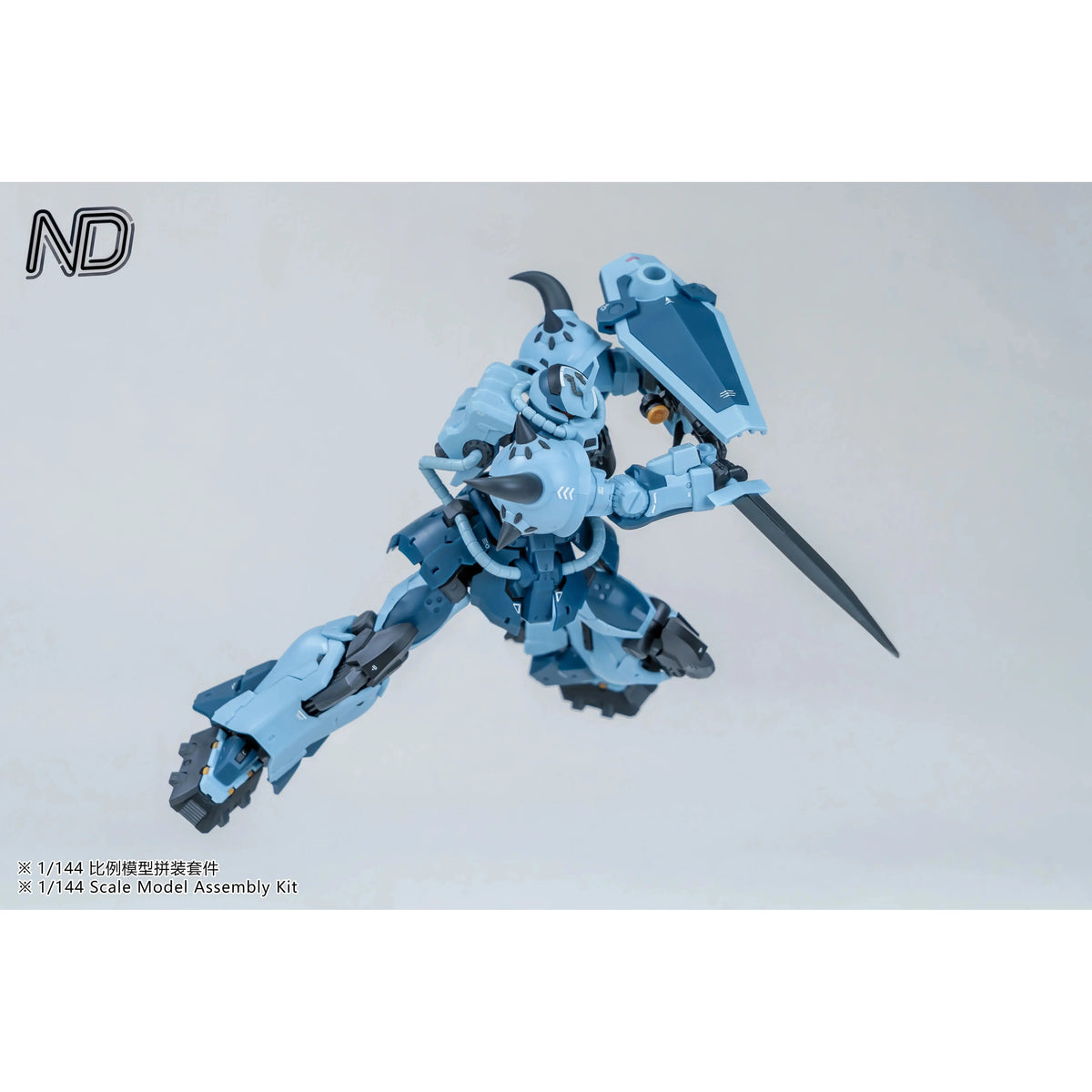 1/144 Ms-07b-3 Gouf Custom In Stock Nd Vol.2 Blue Mecha Assembly Model Kit | Reverse Workshop Collectable Toy Action Figure Gift