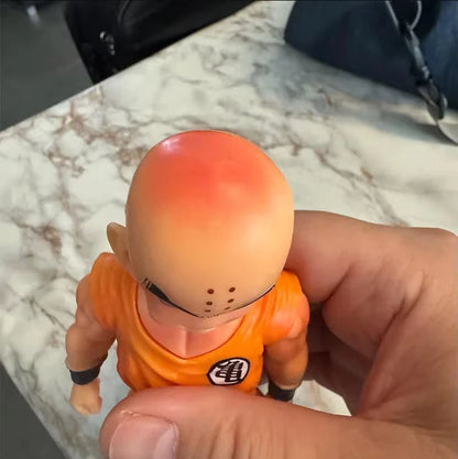 New Hot 18cm Dragon Ball Z Anime Figures  Super Krillin PVC Action Figures Model Desktop Decoration Collection Toys For Gifts