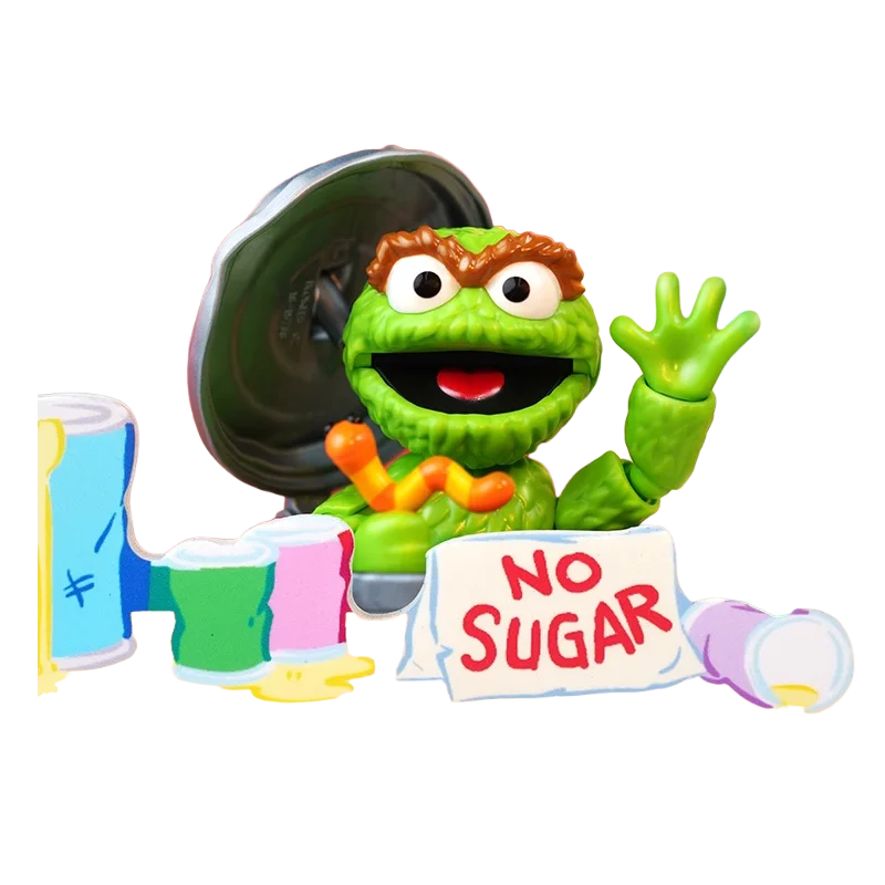 BLOKEES Sesame Street Block Doll Magic Edition Can Pose and Be Used As A Desktop Decoration To Give Friends Birthday Gifts