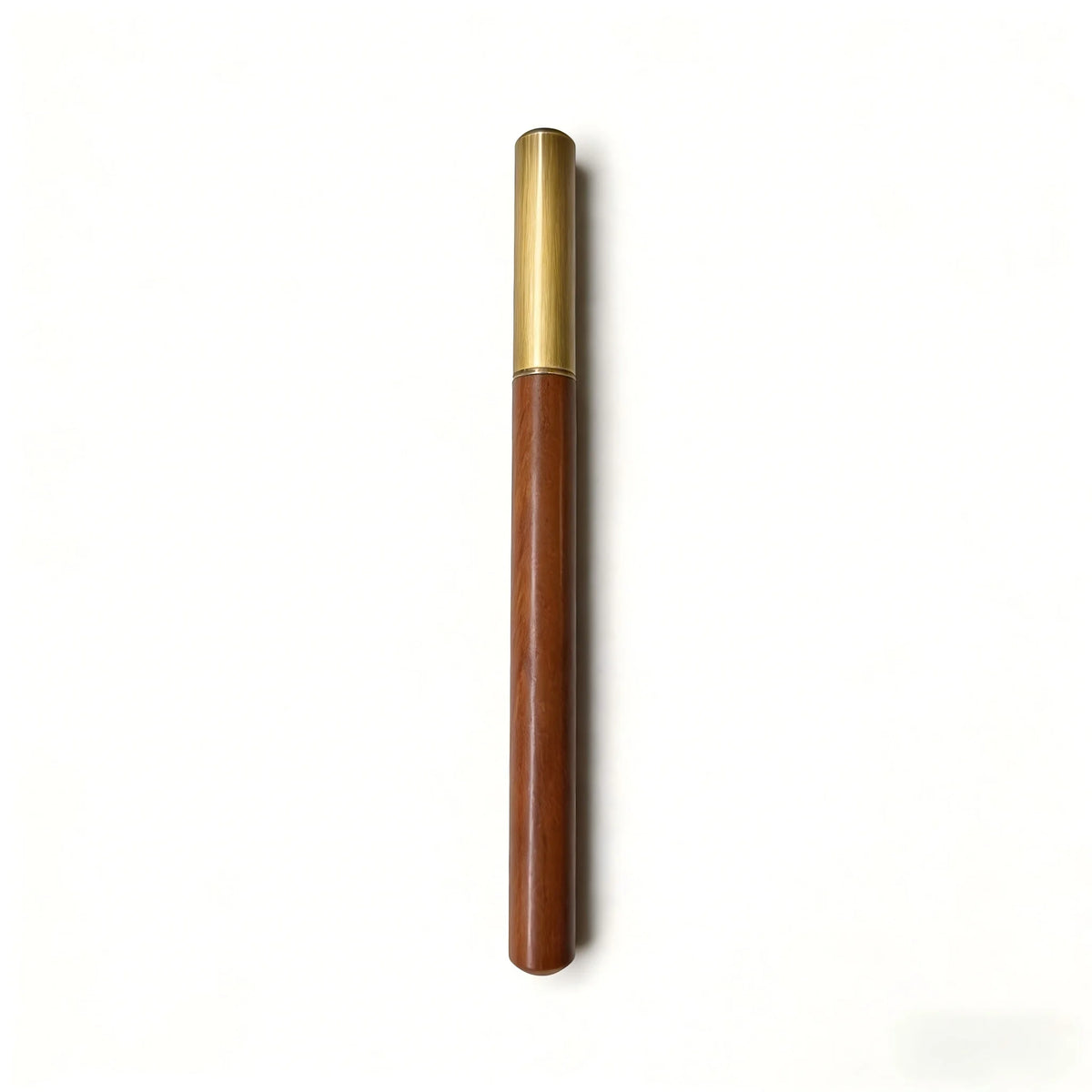 Luxury Retro Wood Bronze Fountain Pen Office Business Writing Art Calligraphy Ink Pens 0.5mm School Student Stationery Gifts