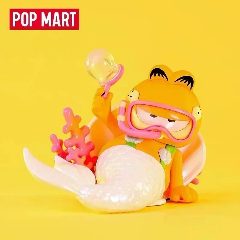 POP MART Garfield Cat Daydream Series Mystery Box - Cute Anime Figure Ornaments Blind Guess Bag Doll Collectible Toys Gift
