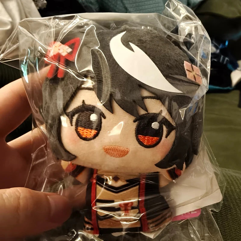 12cm New Uma Musume Pretty Derby Plush Toys UMPD Kitasan Black Almond Eye Anime Game Character Merchandise Keychain For Fan Gift