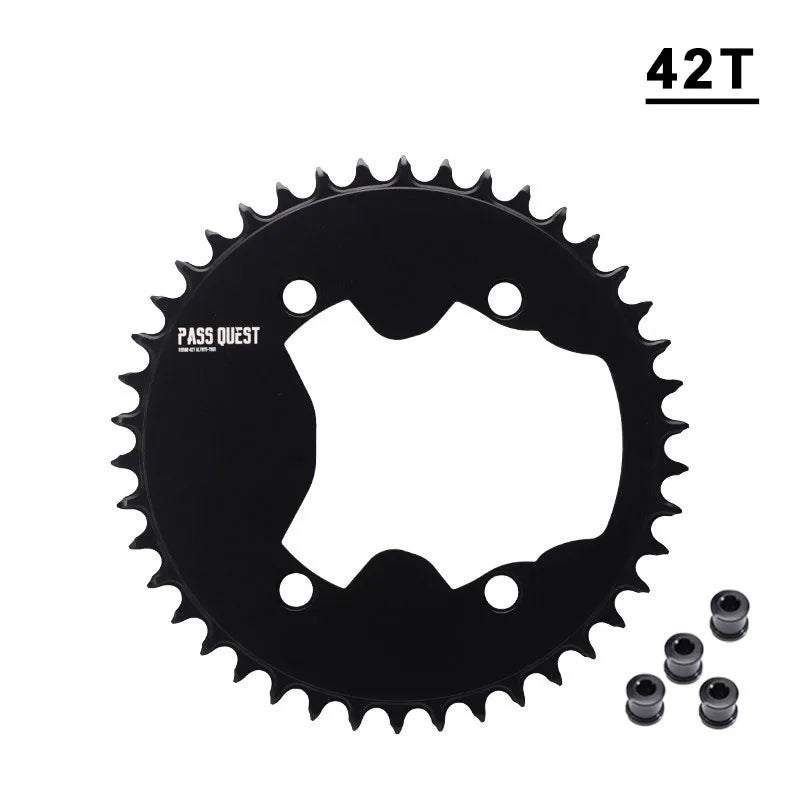 PASS QUEST 110 bcd chainring for Shimano ULTEGRA r8000 R8100 Narrow Wide road bike plate single dishe 54T 50 34T 52 36 53 39