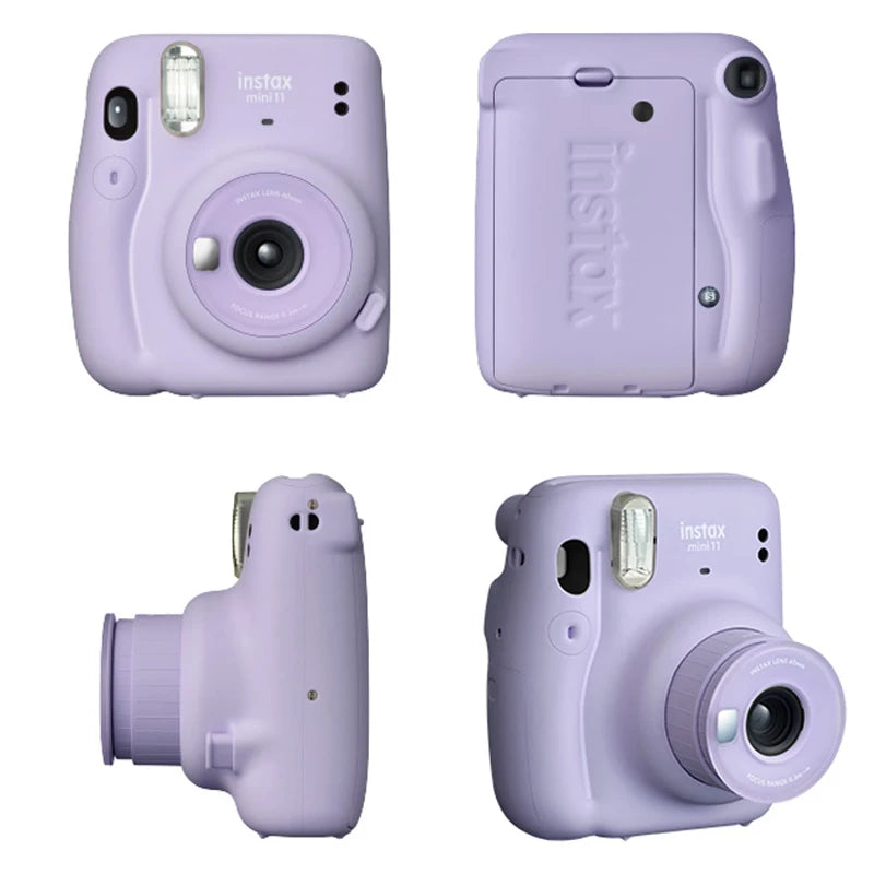 Fujifilm Instax Mini 12 Instant Camera Optional 20/40 Sheets Instax Mini Film + Album + Bag Pink / Blue / Mint / White / Purple