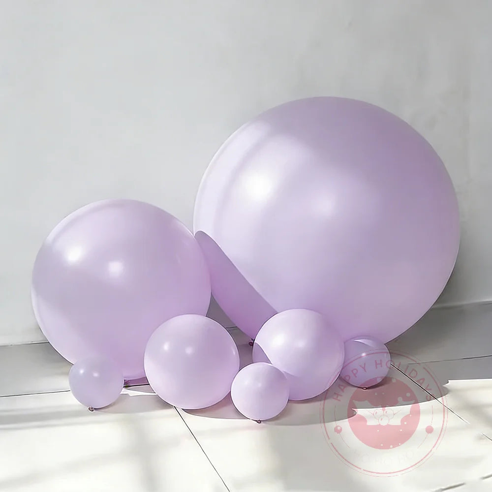 Pink Macaroon Balloons Wedding Balloon Inflatable Helium Latex Ballons Happy Birthday Party Decoration Color Ballon Arch Globos
