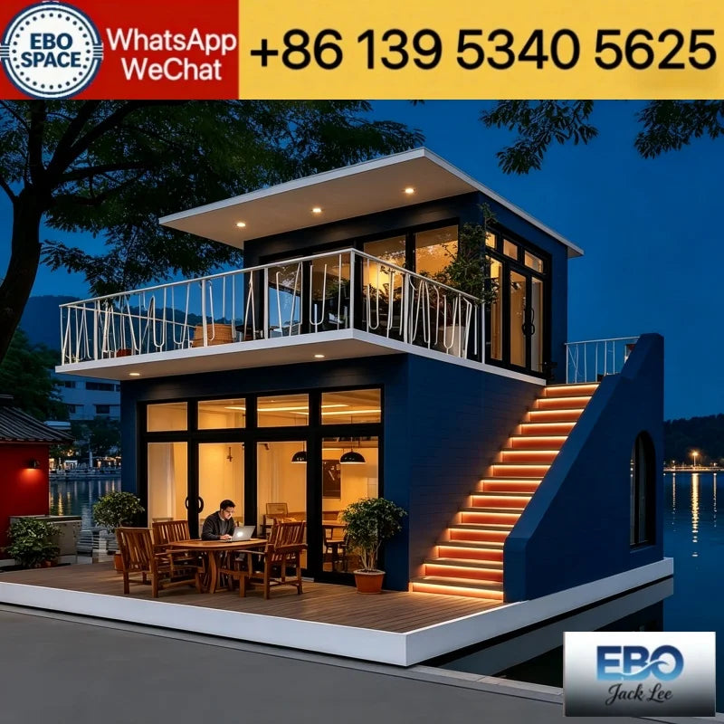 Prefabricated Expandable Container Home Insulated Mobile Villa Space Capsule House Windproof Portable Cabin For Outdoor Tourism