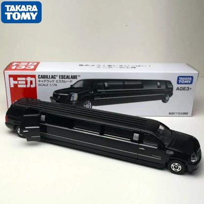 Genuine Takara Tomy Tomica No.133 No.144 No.148 Cadillac Escalade Long Type Die-Cast Car Model Toy Birthday Gift