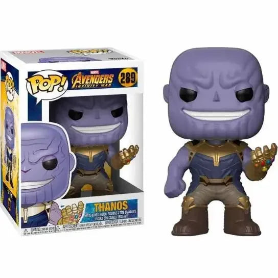 Funko POP The Avengers Tony Stark 225 Black Widow 454 Iron Man 304 Thanos Black Panther Thor Spiderman Figure Model Toy Kid Gift