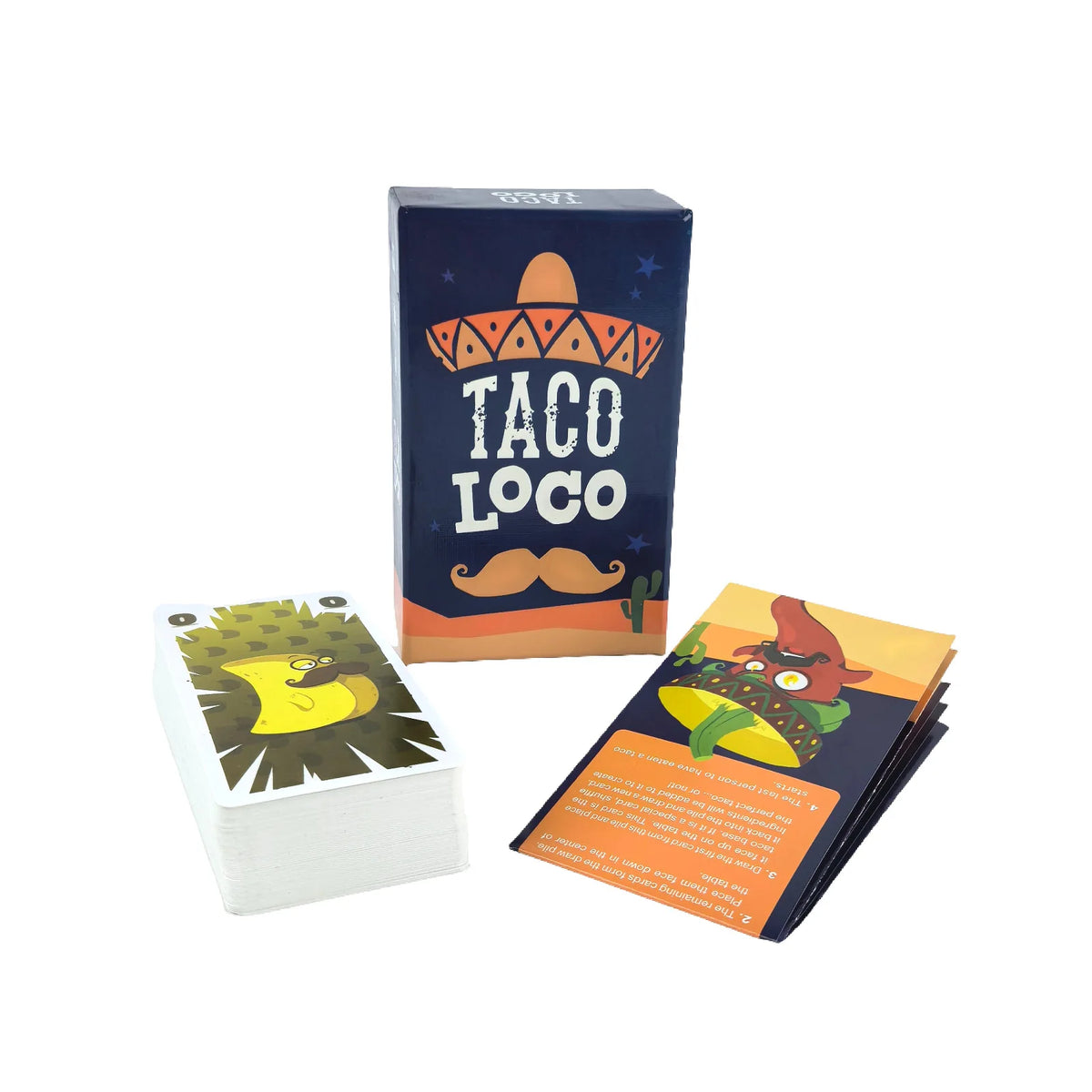 Hot Games - Taco Loco Card Game | Odin | Art Robbery | Hungry Monkey | GoTown | Bandido Family Puzzle Fun Party Game