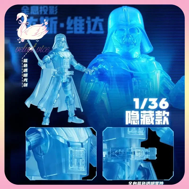 Original Blokees Star Wars Galaxy Version 02 Dark Side Series Blind Box Poseable Model Kits Action Figure Toy Collect Boy Gift