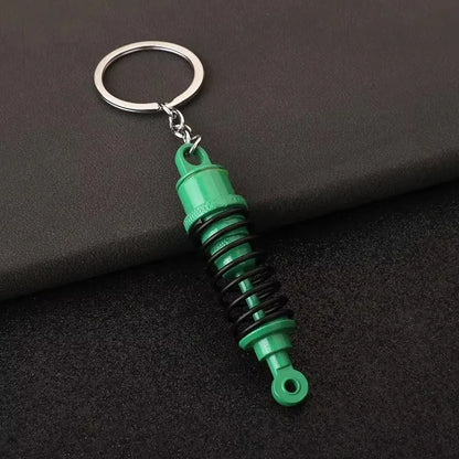 Stainless Steel Car Keychains Brake Disc Turbocharger Gear Design Keyrings Creative Mechanical Car Parts Keychain Gift for Men