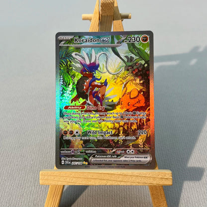 SVI JIG PTCG6-001 Tcg proxy PKM Cards Iono's Bellibolt ex Rare Collection Battle Toys Gifts for Hobbies home play
