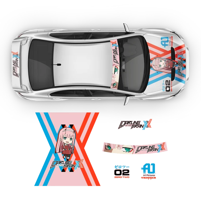 Anime Girly Anime Style Graphic Decals Car Stickers Hood Car Decals Suitable for Any Car Side Door Body Stickers