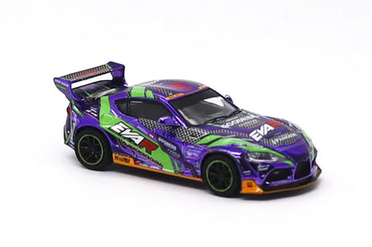 POP RACE 1:64 SINGER DLS TURBO NSX GT3 EVO22 EVA RT TEST TYPE-01 Diecast Model Car