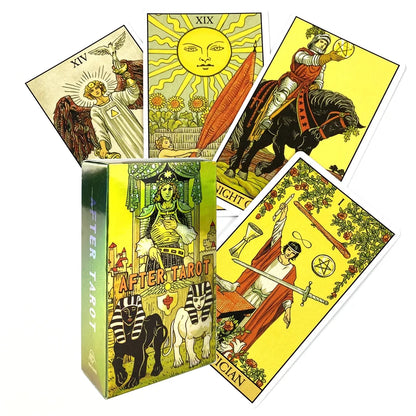 After Tarot Cards Rider English Version Oracle Board Game for Family Party