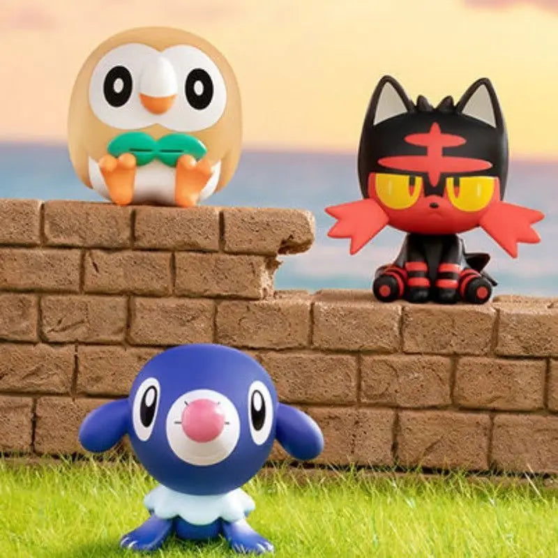 Funism Hot Arrival Pokemon Blind Box 30th Anniversary First Partner Anime Character Model Toy Birthday Gift For Adult Collectors