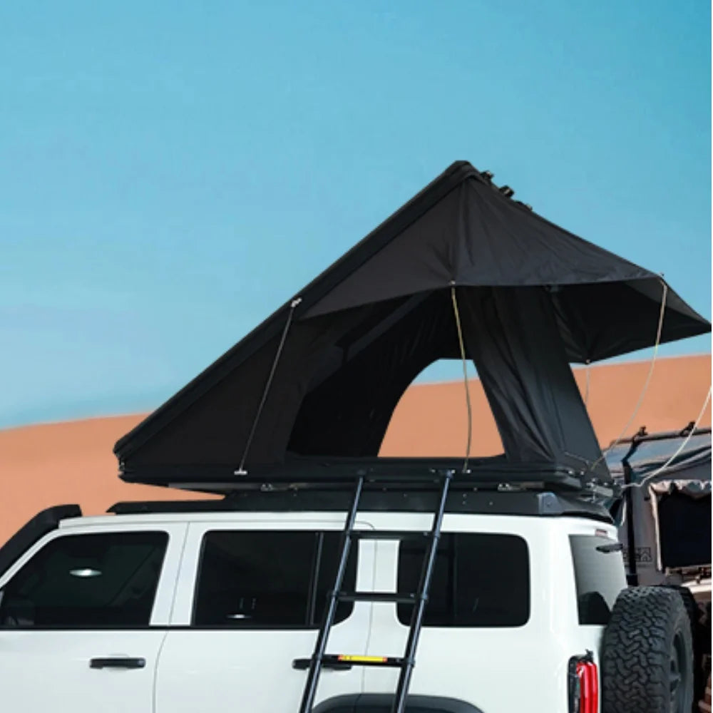 Aluminum 4 Person Rooftop Tent Hard Shell Camping Tent for Car Aluminium Hard Shell Roof Top Tent
