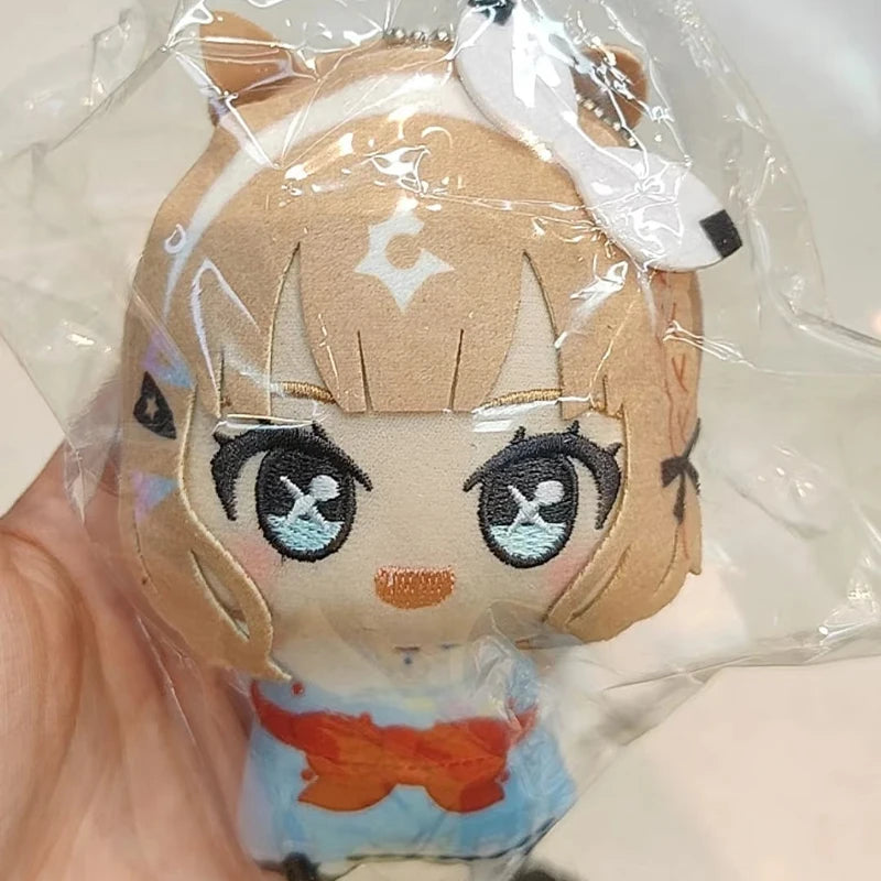 12cm New Uma Musume Pretty Derby Plush Toys UMPD Kitasan Black Almond Eye Anime Game Character Merchandise Keychain For Fan Gift