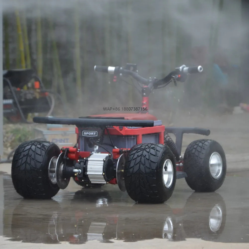 48V motor driven electric kart adults and children up to 7 people play together to increase traction drift